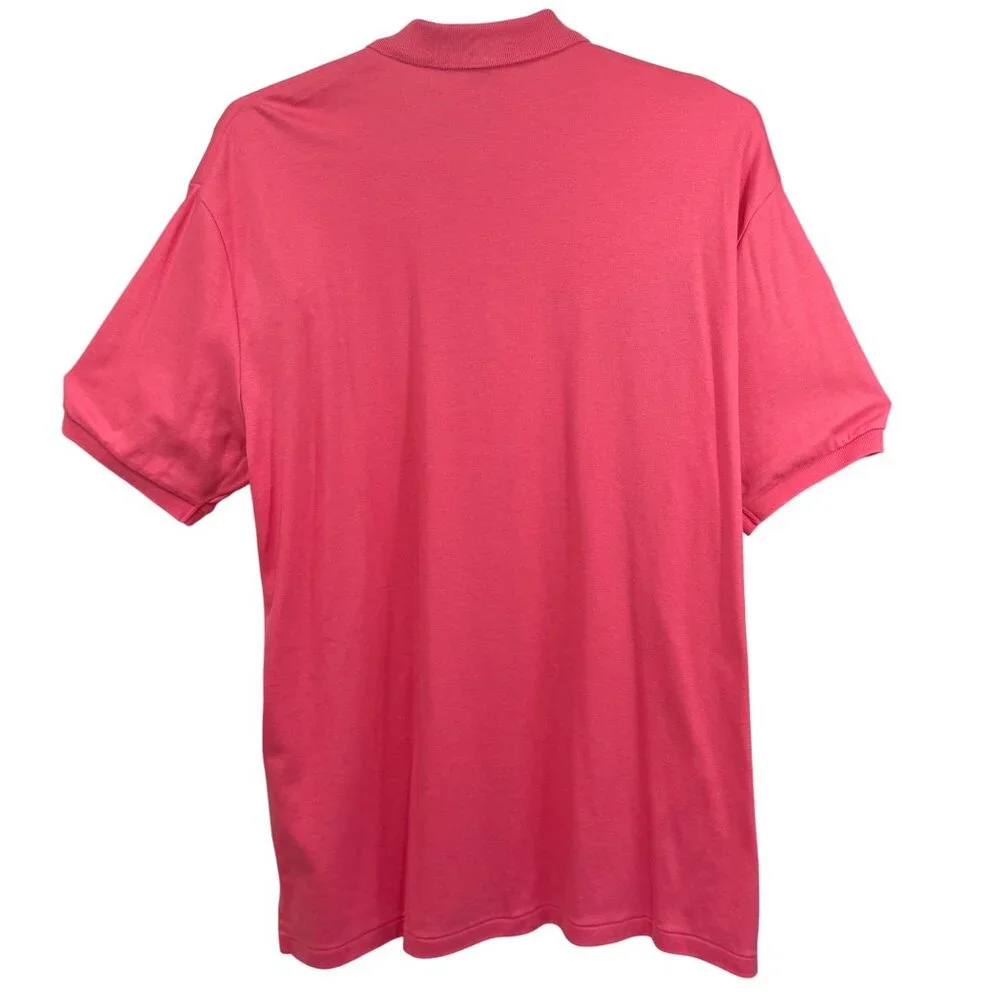 Polo By Ralph Lauren Mens XXL Short Sleeve Classic Fit Pink Polo Shirt